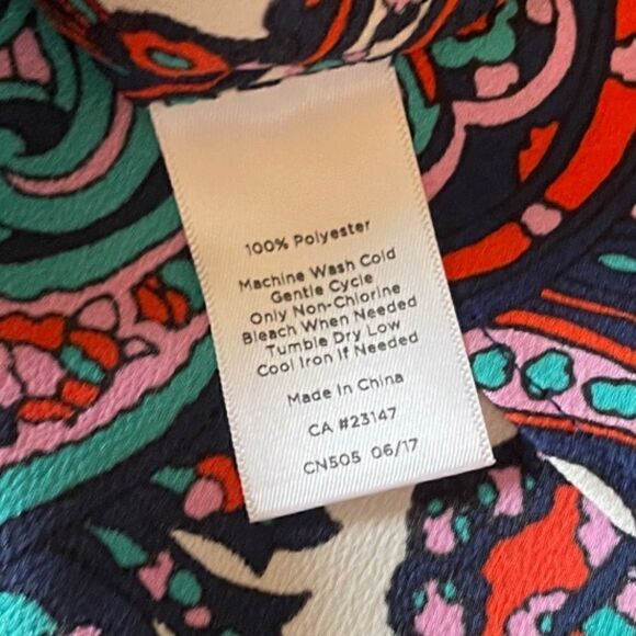 Beautiful Paisley Blouse by Talbots - Picture 2 of 5